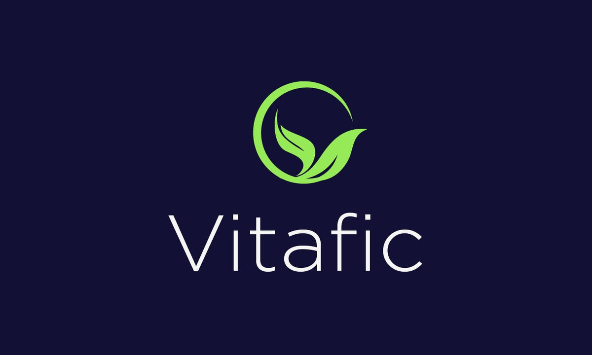 Domain name Vitafic.com registered with YetiDomains, featuring a clean and professional website interface.