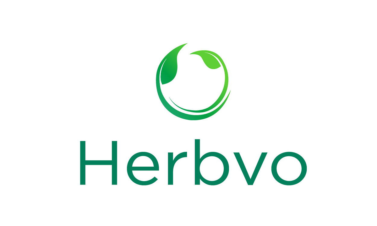 Herbvo.com domain name displayed on a computer screen, representing a YetiDomains web address for online branding and business.