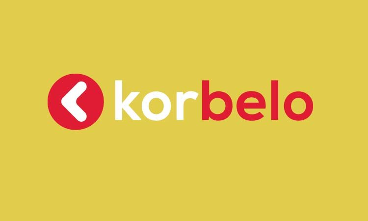 Image of the YetiDomains domain name Korbelo.com displayed on a screen, showcasing a premium web domain for sale.
