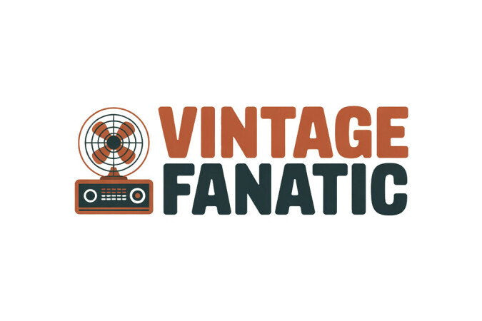 YetiDomains VintageFanatic.com domain logo featuring a vintage-inspired design with bold lettering and classic style.