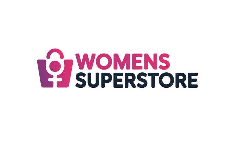 YetiDomains logo for WomensSuperstore.com domain name, featuring a stylized design with the brand name on a white background.