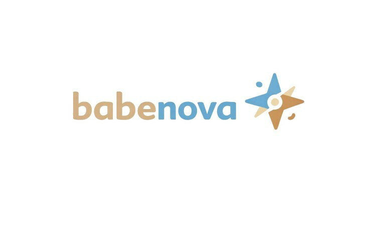 YetiDomains BabeNova.com domain name logo with modern design and brand branding for the website branding.