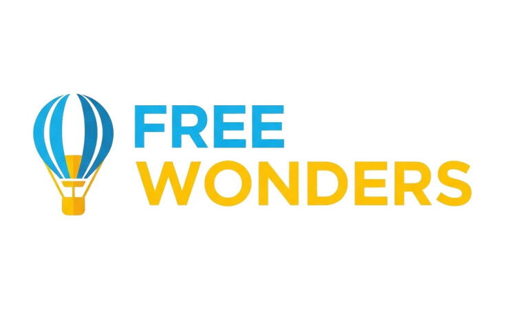 YetiDomains FreeWonders.com domain name logo image featuring the brand's logo in a sleek, modern design.
