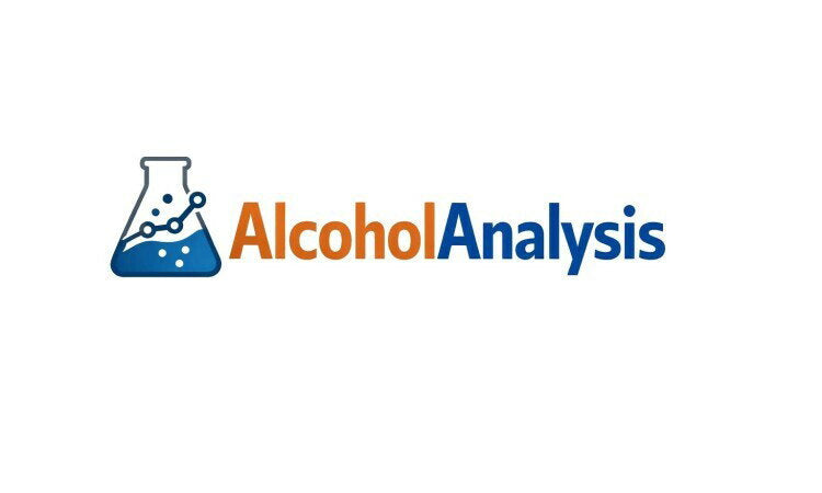 YetiDomains logo for AlcoholAnalysis.com domain name, featuring sleek text design on a clean background.
