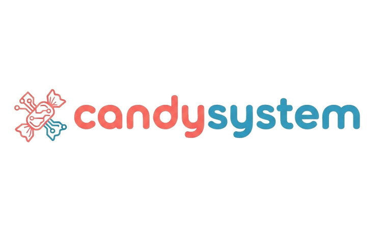 YetiDomains CandySystem.com domain name logo image featuring the CandySystem branding and logo design.