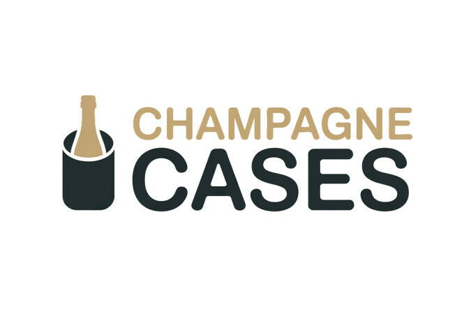 YetiDomains logo for ChampagneCases.com domain name, featuring a sleek design with the brand name in modern font.