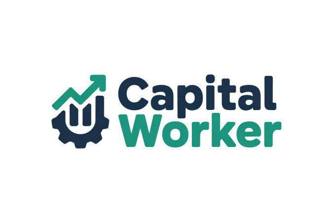 YetiDomains CapitalWorker.com domain name logo image with modern design and professional branding.