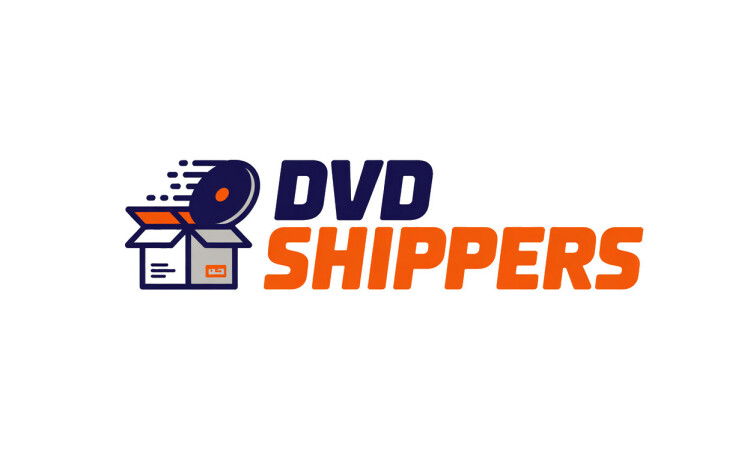 YetiDomains DVDShippers.com domain name logo image showing the brand and domain branding in a professional logo design