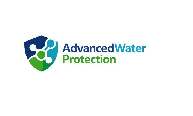 YetiDomains logo for AdvancedWaterProtection.com domain name with water-themed design and branding.