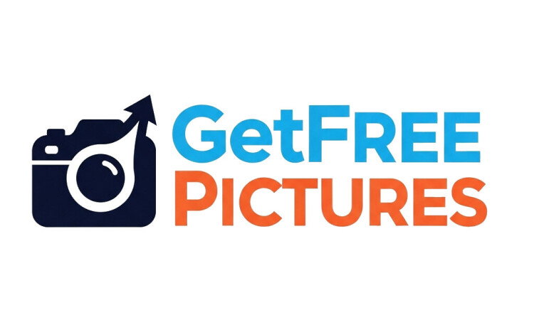 YetiDomains logo for GetFreePictures.com domain name, featuring a stylized graphic with the brand name in bold lettering.