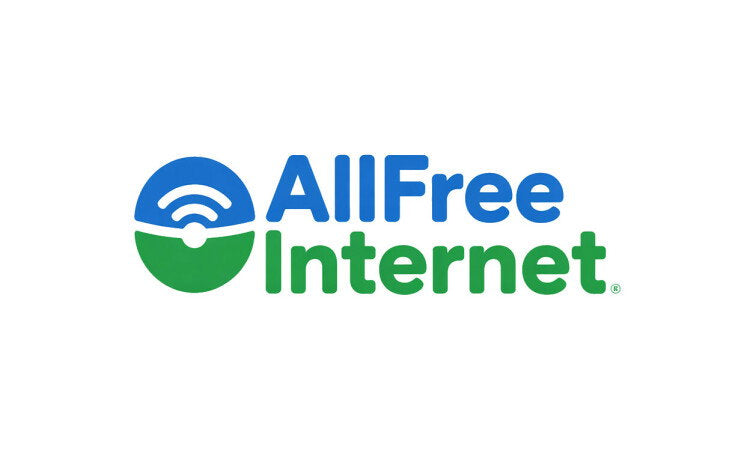 AllFreeInternet.com domain name logo, featuring the YetiDomains branding on a clean background.