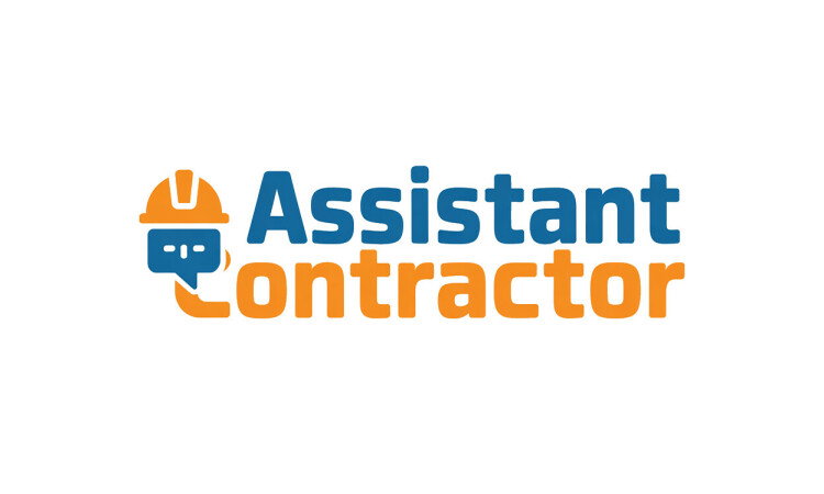 AssistantContractor.com domain name logo featuring the YetiDomains brand with a professional design and clean layout.