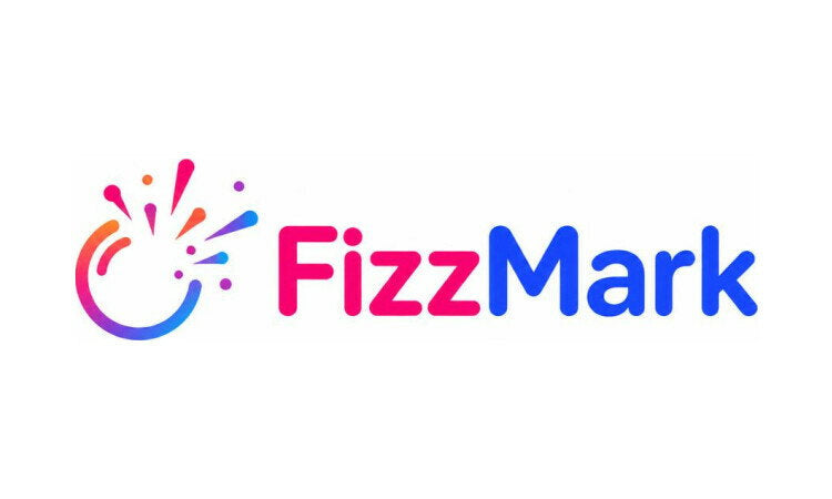 YetiDomains FizzMark.com domain name logo with modern design and vibrant colors.