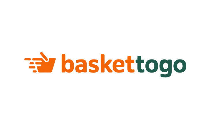 YetiDomains BasketToGo.com domain name logo with a stylish design and modern font on a plain background.