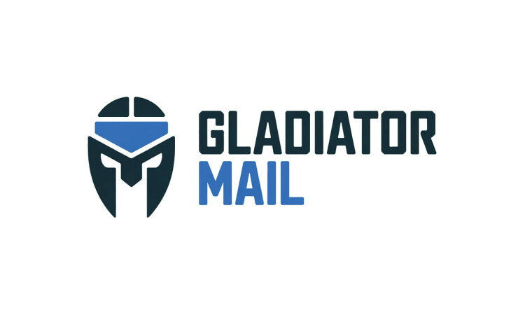 YetiDomains GladiatorMail.com domain name logo image featuring the GladiatorMail branding and logo design.