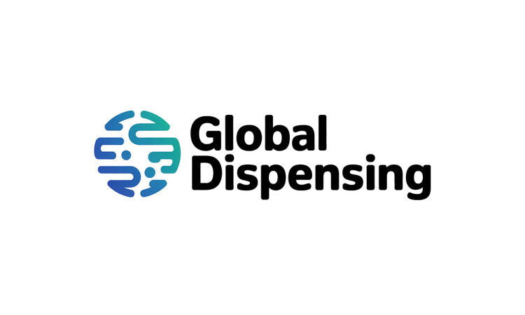 YetiDomains logo for GlobalDispensing.com domain name with a modern design and global theme.