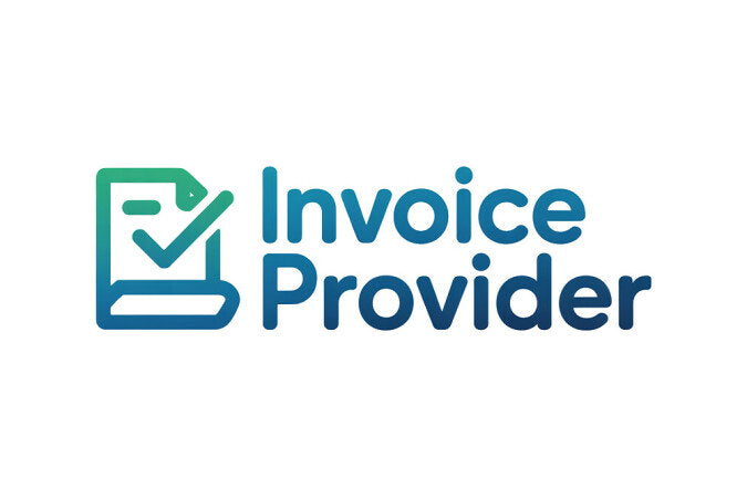 YetiDomains InvoiceProvider.com domain name logo image, showcasing the InvoiceProvider.com branding for the domain name.