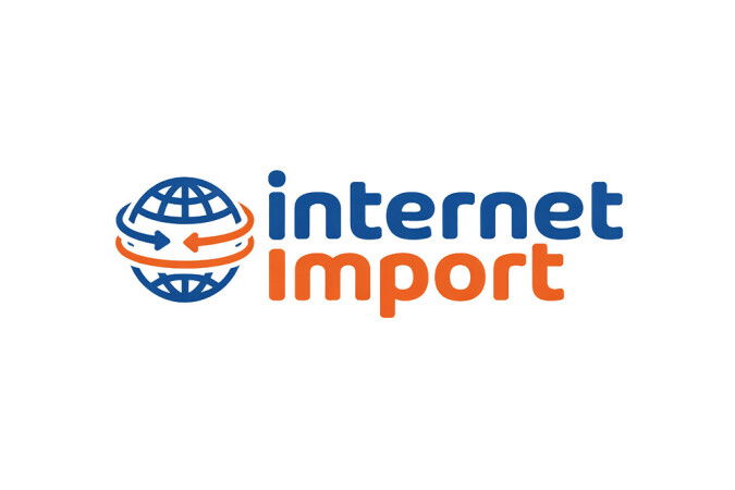 YetiDomains logo for InternetImport.com domain name, featuring a modern design with blue and white colors.