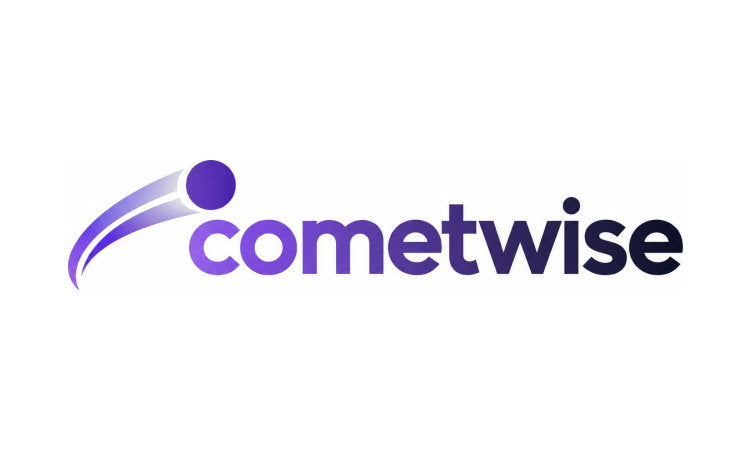 YetiDomains CometWise.com domain name logo featuring a sleek design and modern typography.
