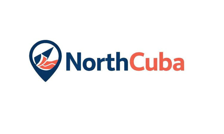 YetiDomains NorthCuba.com domain name logo with stylized text and branding on a white background