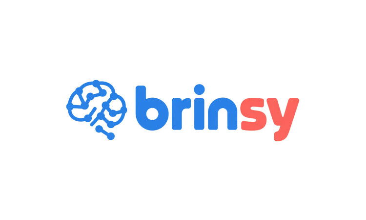 YetiDomains Brinsy.com domain name logo image featuring the Brinsy.com logo on a clean background