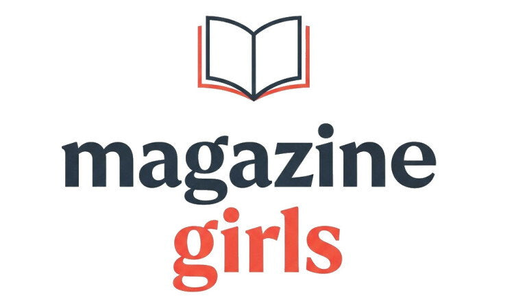 YetiDomains logo for MagazineGirls.com domain name, featuring a stylish design and branding elements in the image.