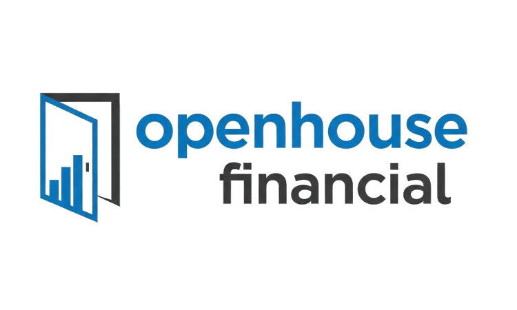 YetiDomains logo for OpenHouseFinancial.com domain name, featuring a professional financial services brand logo.