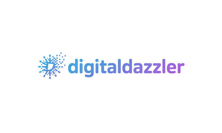 YetiDomains DigitalDazzler domain name logo image featuring the DigitalDazzler.com brand in a modern design