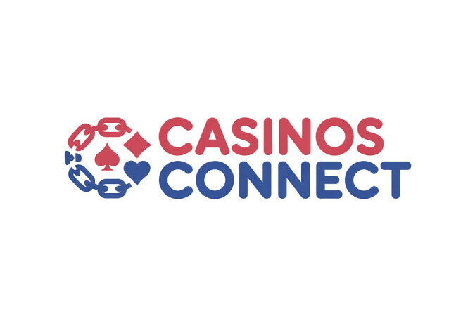 YetiDomains CasinosConnect.com domain name logo with stylized text and casino-themed design elements.