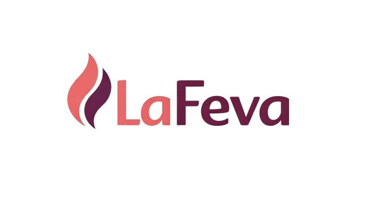 YetiDomains logo featuring the Lafeva.com domain name with a modern design and branding elements.