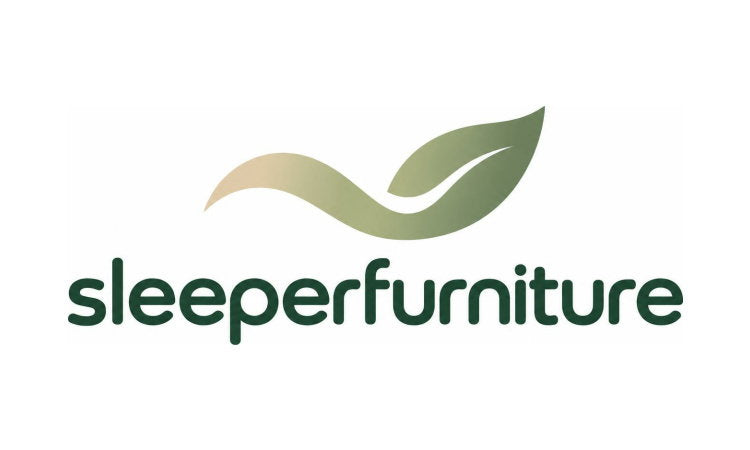 YetiDomains logo for SleeperFurniture.com domain name, featuring a modern design with the SleeperFurniture branding.