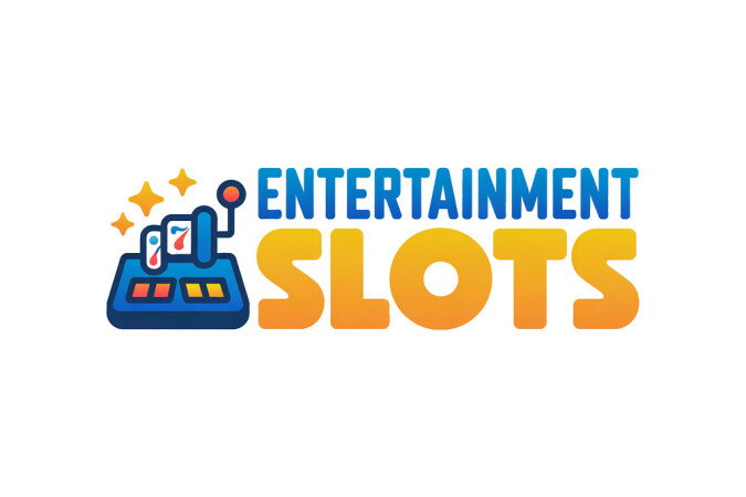 YetiDomains EntertainmentSlots.com domain name logo image with entertainment and gaming-themed design.