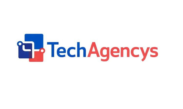 YetiDomains logo for TechAgencys.com domain name, featuring a modern design with tech-inspired elements.