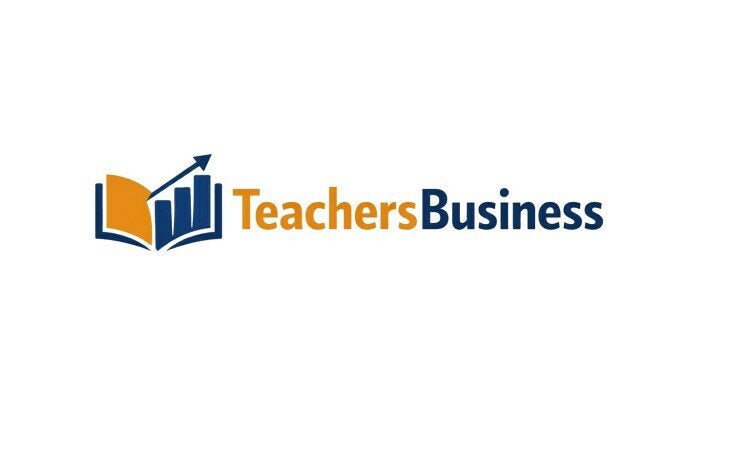 YetiDomains TeachersBusiness.com domain name logo featuring a professional and modern design.