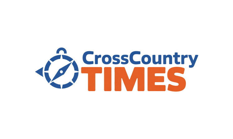 Logo image for CrossCountryTimes.com domain name by YetiDomains, featuring a sleek design with the site name and a modern style.