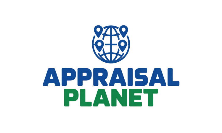 YetiDomains logo featuring AppraisalPlanet.com domain name with a modern design and branding elements.