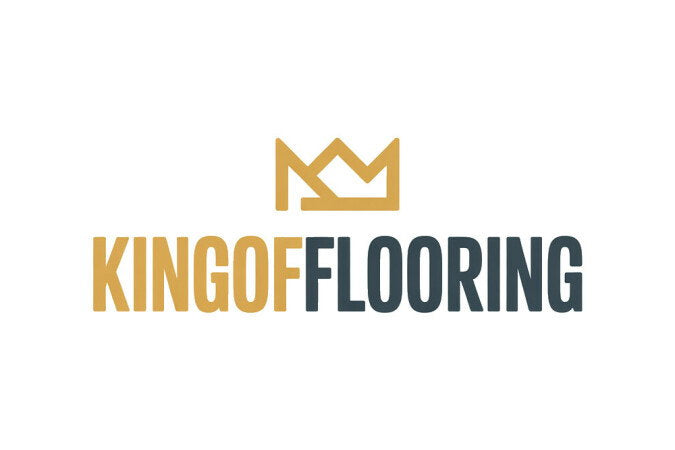YetiDomains logo for KingOfFlooring.com domain name, featuring a clean design with text and branding elements.
