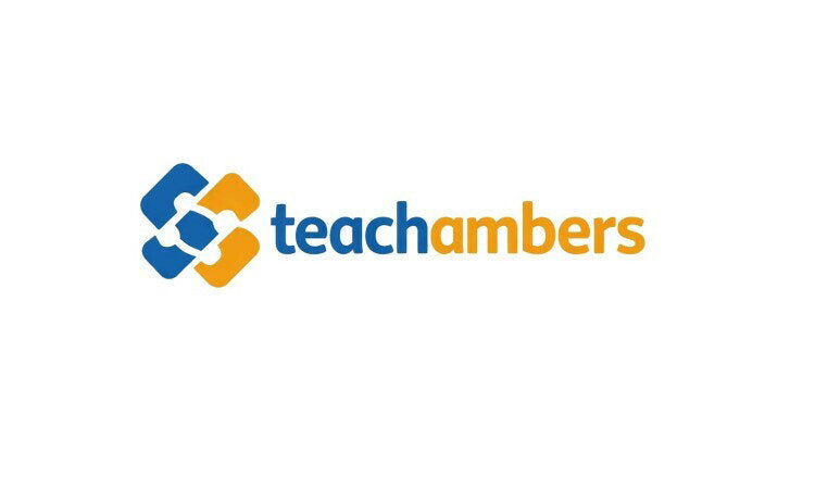 TeachAmbers.com domain name logo by YetiDomains, featuring a modern design with the website name in bold text.