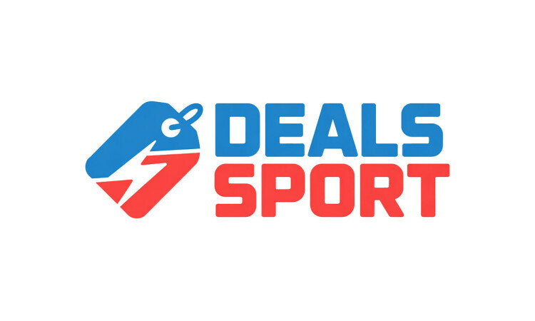 YetiDomains logo for DealsSport.com domain name, featuring a modern design with the DealsSport branding on a white background