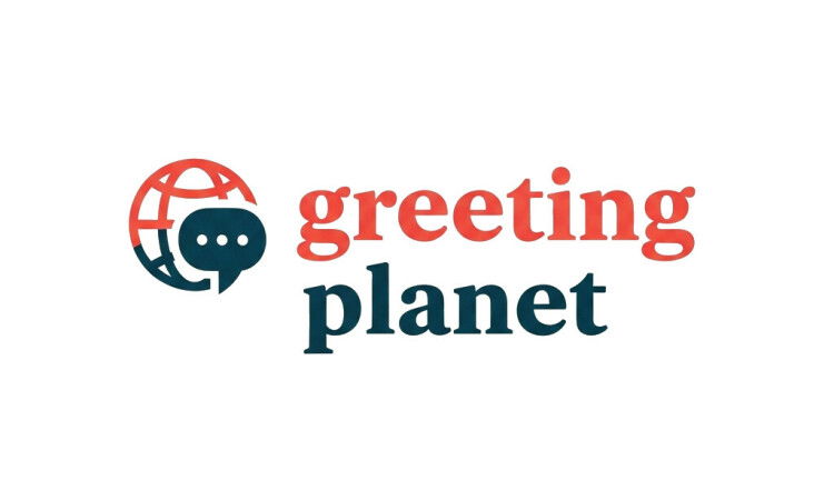 YetiDomains GreetingPlanet.com domain name logo with vibrant colorful design and modern typography.