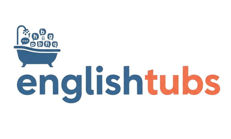 YetiDomains logo for EnglishTubs.com domain name, featuring brand name with a modern design on a clean background