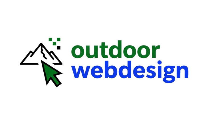 YetiDomains logo for OutdoorWebDesign.com domain name with a modern outdoor-themed design and branding.