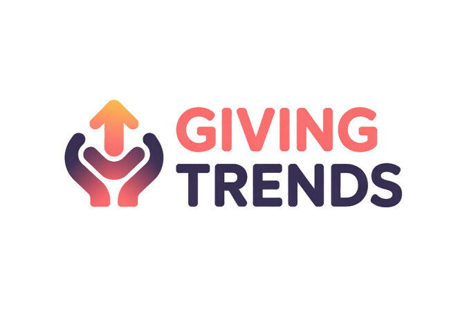 YetiDomains logo for GivingTrends.com domain name, featuring a modern design and branding elements.