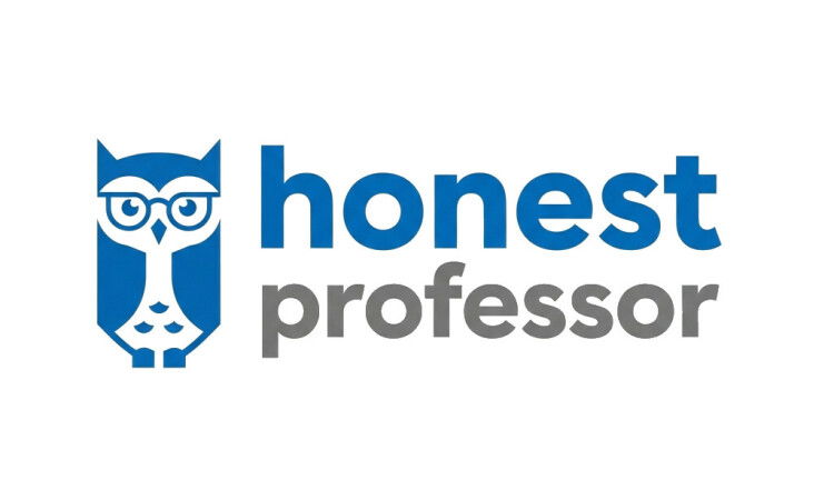 YetiDomains HonestProfessor.com domain name logo with text and branding elements