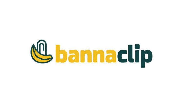 YetiDomains BannaClip.com domain name logo image featuring the BannaClip.com branding and logo design.