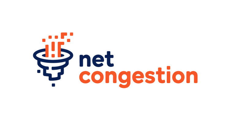 YetiDomains NetCongestion.com domain name logo featuring the brand's logo and the domain name in a professional design.