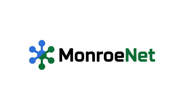 YetiDomains MonroeNet.com domain name logo image featuring the MonroeNet.com branding and logo.