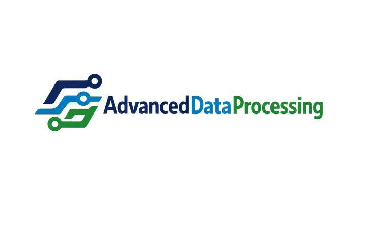 YetiDomains logo for AdvancedDataProcessing.com domain name, featuring a modern design with blue and white branding elements.