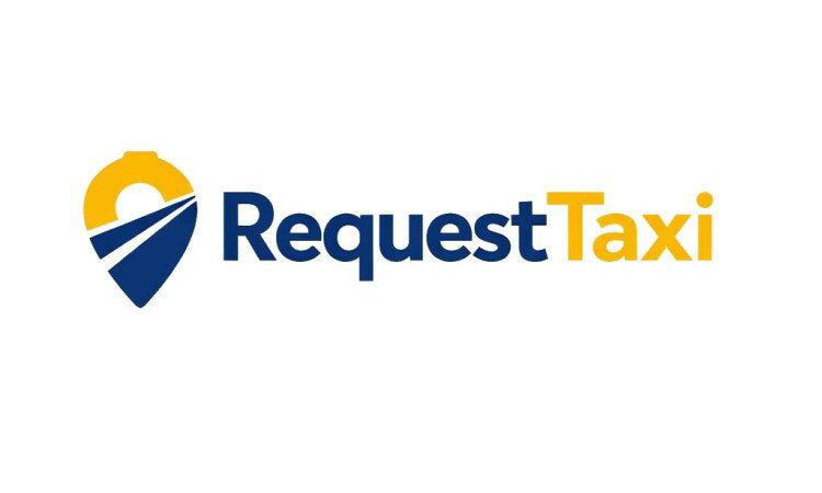 YetiDomains RequestTaxi.com domain name logo featuring the brand and domain logo image.
