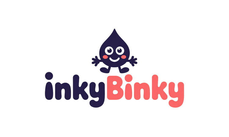 YetiDomains logo featuring the InkyBinky.com domain name in a modern, stylized design.